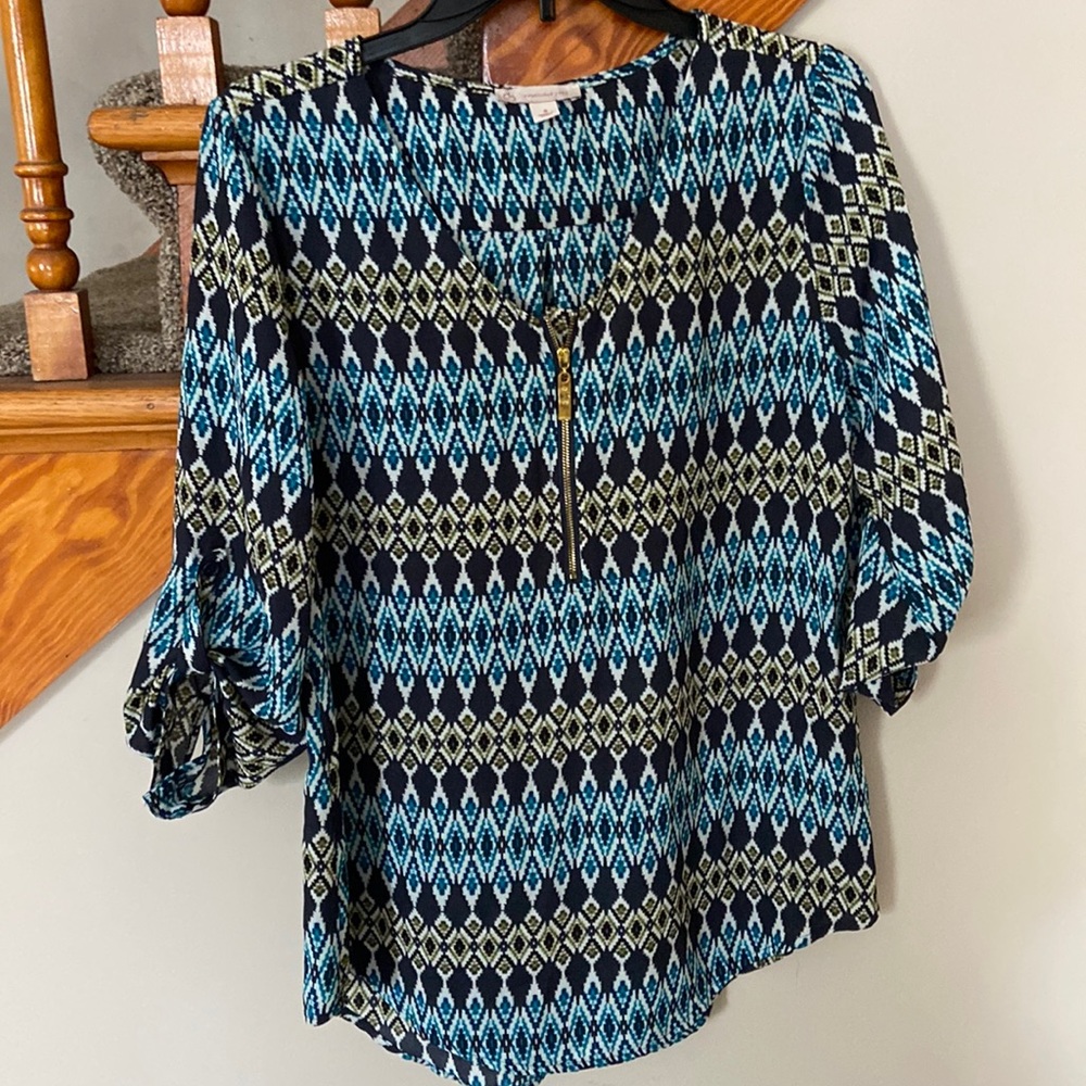 Pop over blouse